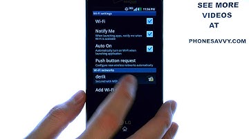 How Do I Connect To A WIFI Hotspot With My LG Spectrum?