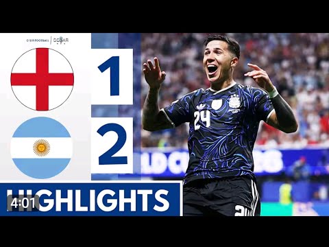 ملخص واهداف مباراة ترا والارجنتين 2 0 في كأس العالم 2026