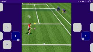 Super Real Tennis 3D - K700i Game - J2ME Loader screenshot 5