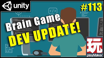 Unity Playmaker Brain Sim Update!