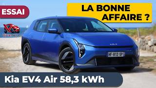 Essai Kia EV4 Air 58,3 kWh (2026) : La meilleure version de la gamme ?