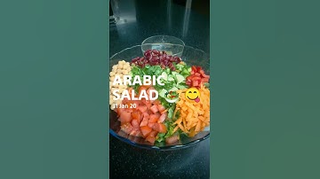 ARABIC SALAD 🥗