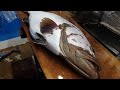 Amazing Grouper Filleting - Grouper Japanese Fish Filleting Skills