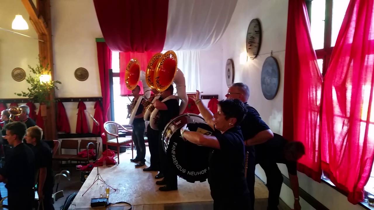Fanfarenzug Neuhof mit Trompetenecho und Tornero in Bad Sachsa 2016