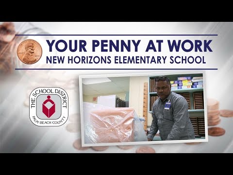 Penny at Work: New Horizons Elementary School