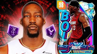 *FREE* GALAXY OPAL BAM ADEBAYO IS ONE OF THE BEST FREE PFs IN NBA 2K24 MyTEAM!!