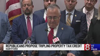 Connecticut GOP officials discuss plan to triple property tax credits