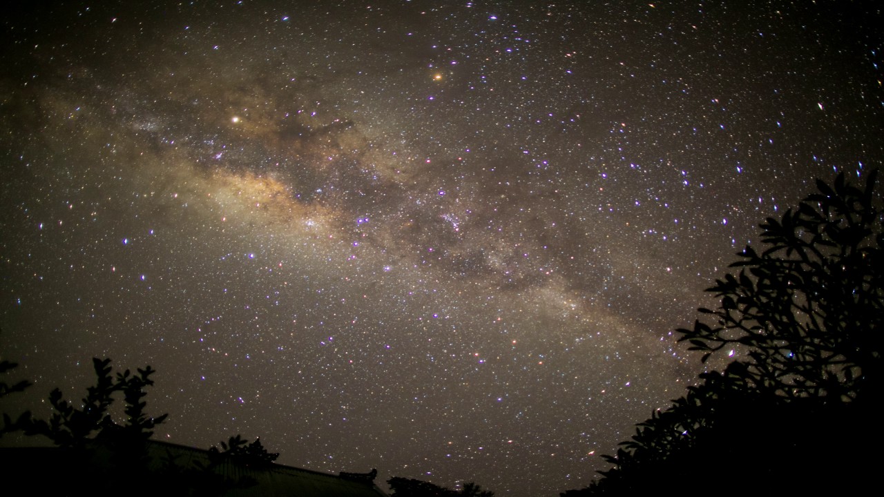 The Great Rift on the night of Nyepi 2017 - YouTube