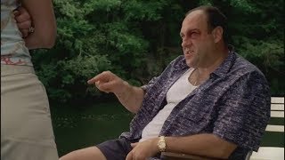 Tony And Carmela Talk About Bobby - The Sopranos HD