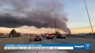 Congressman Morgan McGarvey reaction to UPS plane crash and the government shutdown