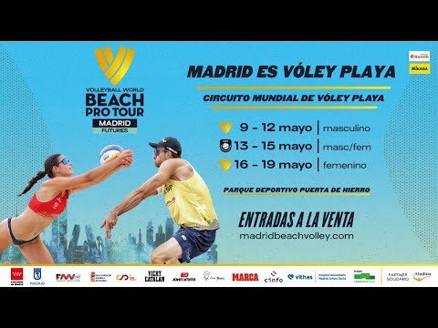 VW Beach Pro Tour Futures Madrid | QUALY 1 I  DIRECTO MARCA