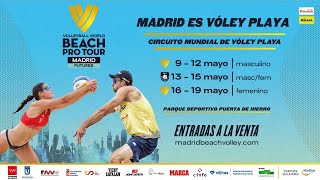 VW Beach Pro Tour Futures Madrid | QUALY 1 I  DIRECTO MARCA