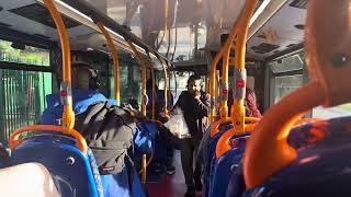 *2 YEARS OF NEW ROUTING* Journey on Route 180 Stagecoach London LG71DPZ 84164 15/5/24