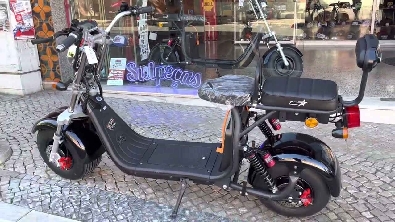 Scooter Electrica Mota Moto Eletrica faro eléctrica nao precisa carta  algarve Olhão Loulé Vilamoura tavira portimao albufeira lagos sagres  messines – Sulpeças