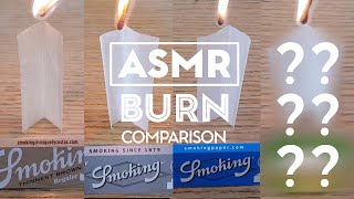 Burning Paper ASMR Sound B-roll - Surprise Bonus Paper! (TEA Paper Trick)