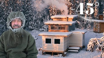 -45° Extreme Cold Cabin. 3 Days Freezing