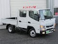 183キャンターＷキャブ　新古車とは言えないが、使ってないとはいえる　ご案内バントラック館