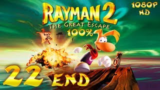 Rayman 2: The Great Escape (PC) - 1080p HD (100%) Walkthrough Level 22 [END] - The Crow's Nest screenshot 4