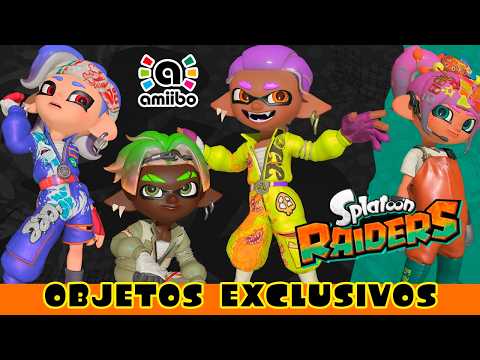 🦑 All Amiibo and Their Rewards in Splatoon Raiders 🎁