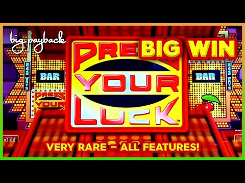 RARE SESSION! Press Your Luck Slot - BONUS AFTER BONUS!