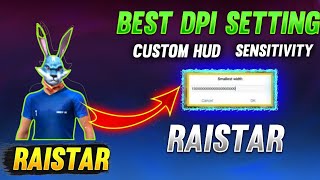 Raistar Dpi、カスタムHUD、感度設定が明らかになりました