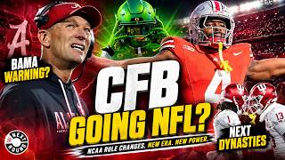 Sign of the Times for Alabama Football? CFB Adopting the Best Parts of the NFL? | TNR 6/25/26