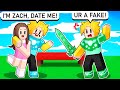 I Found A FAKE Me ONLINE DATING, So I 1v1'd Him.. (Roblox Bedwars)