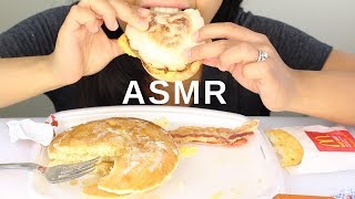 Asmr Mcdonalds Deluxe Breakfast Eating Sounds Big Bites