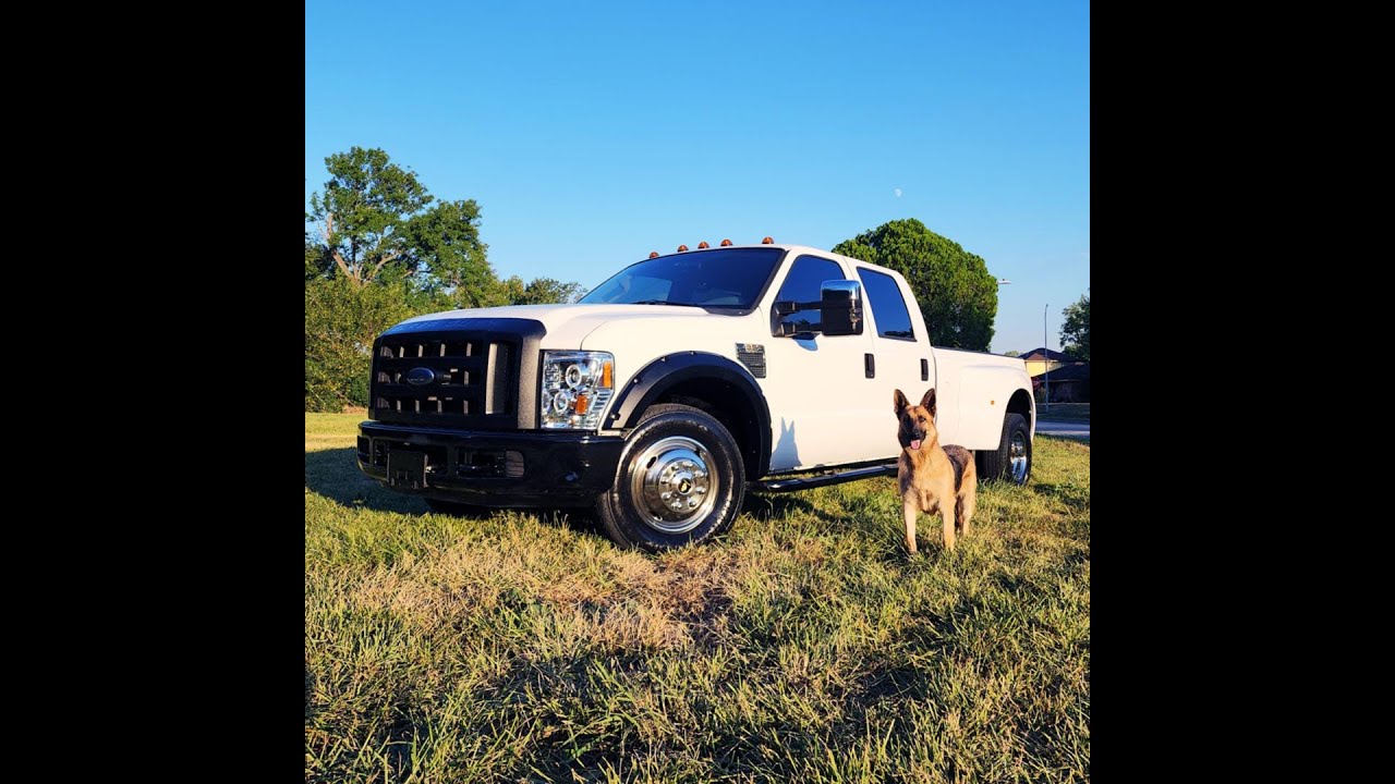 92k original miles 2008 ford f350 crewcab pickup drw 6 8 v10