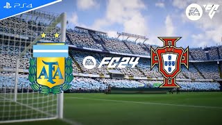 🎮EA FC 24_⚽ ARGENTINA vs PORTUGAL 🏆 NATIONAL TEAM 🫡Messi vs Ronaldo