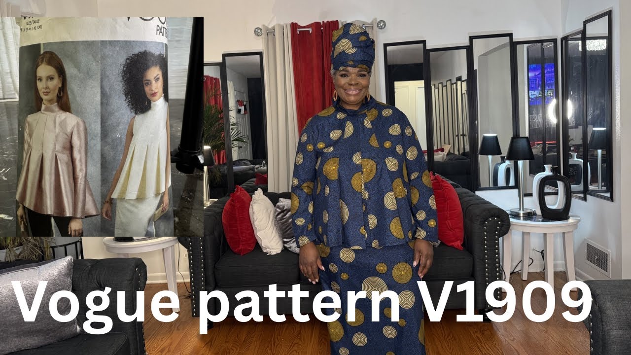 Выкройка Vogue V1909/ soshirleylikefashion 2026💕
