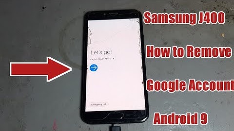Samsung J400F Android 9 Pie frp Bypass Google Unlock J4 Remove Google account without PC 2020