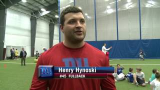 Newtown CT Football Clinic 2013