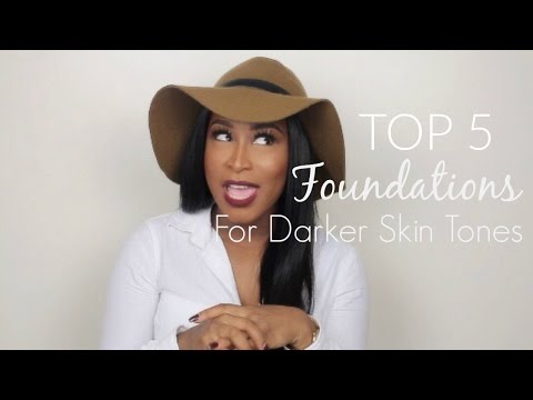 Top 5 Foundations For Darker Skin Tones