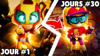 SURVIVRE 30 JOURS COMME TENSAI (voici les résultats....)-BRAWL STARS FR