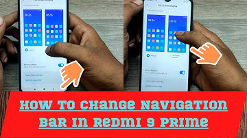 How to Hide Navigation Bar in Redmi 9 prime| How To Change Navigation Bar In Redmi 9 Prime