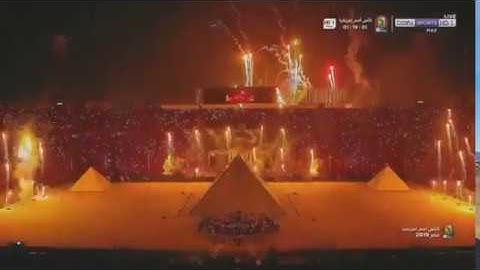 حفل افتتاح بطولة امم افريقيا 2019 المقامة فى مصر كاملة Egypt Opening ceremony of AFCON 2019