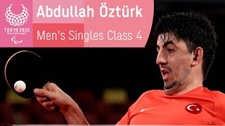 Abdullah Öztürk wins Men's Singles - Class 4 Para Table Tennis Gold | Tokyo 2020 Paralympic Games