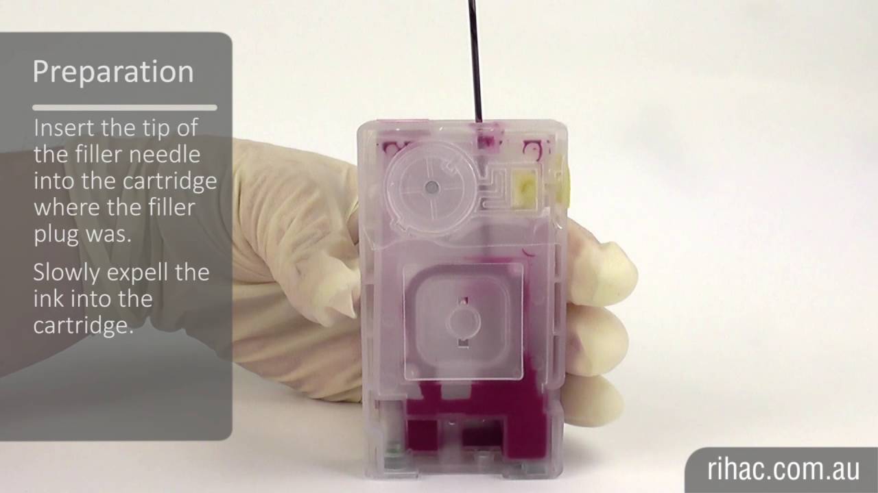How to Fill & Install your Rihac Refillable Cartridges for Canon Maxify Printers