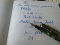 Vintage super flex fountain pen Swan Mabie Todd. Перьевая ручка с очень гибким пером