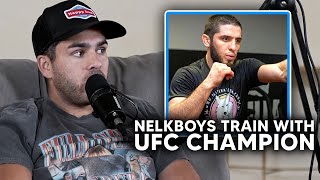 NELKBOYS Intense Training With Islam Makhachev