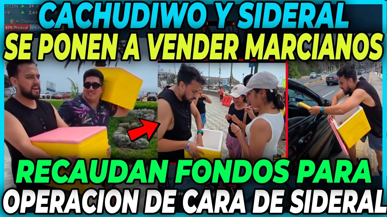 🤣FULL SHOW 🤣 IWO Y SIDERAL SE PONEN A VENDER MARCIANOS EN LA PLAYA