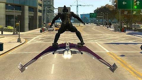 Grand Theft Auto IV - Green Goblin With Glider Script (MOD) HD