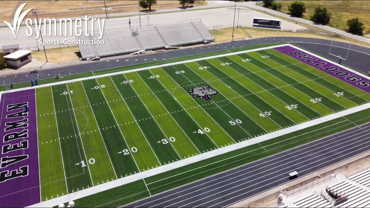 Symmetry Sports Construction Everman ISD Football & Track Everman