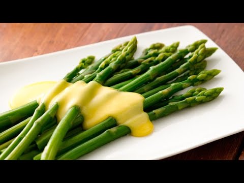 Video: Asparagus Na Lax Na Mchuzi Wa Hollandaise