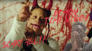 TRIPP GAVE ME KNIGHTMARES!! Trippie Redd - Demon Time (Ft. Ski Mask The Slump God) Reaction/Review