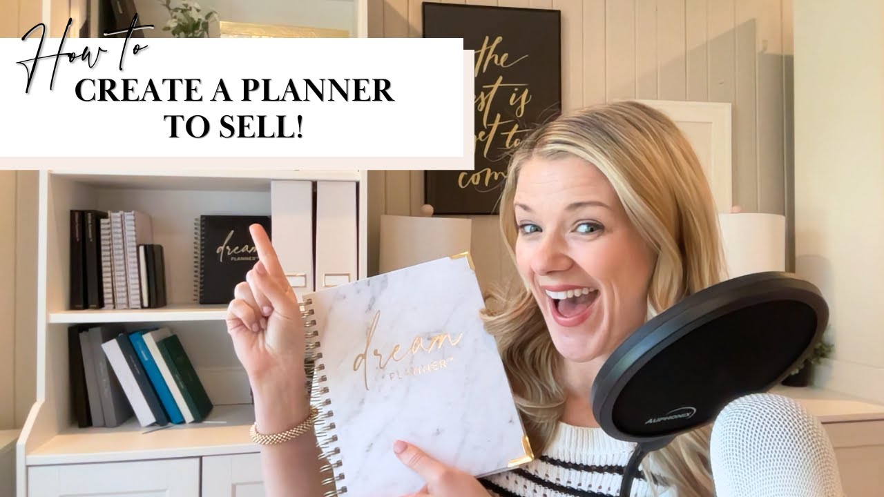 How to Create A Planner To Sell - YouTube