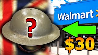 WW1 US/British Brodie Helmet from Walmart! (Protect your dome piece)