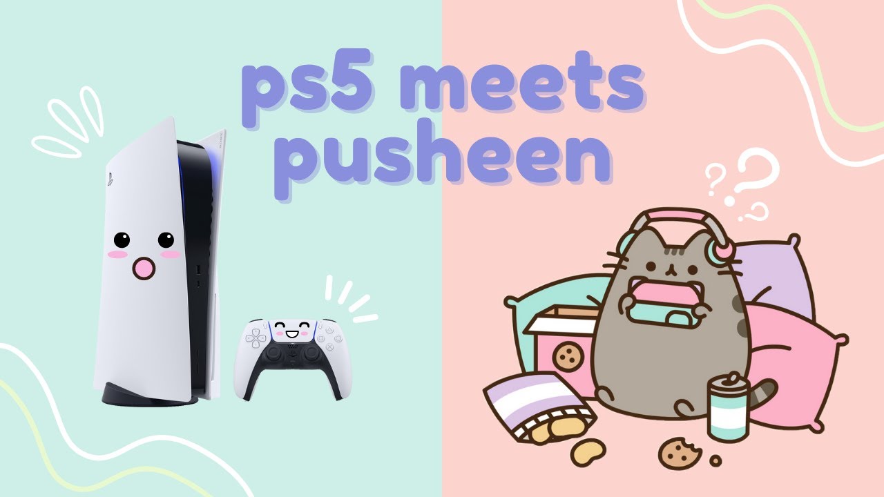 😻 CUSTOMIZING my PS5: Cute Gaming Pusheen Edition - YouTube