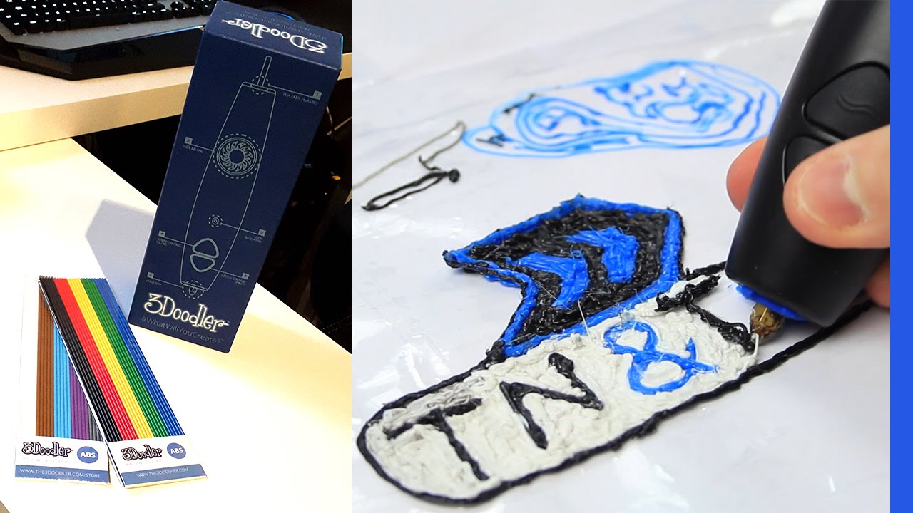 Dessiner en 3D avec le Stylo 3Doodler ! YouTube